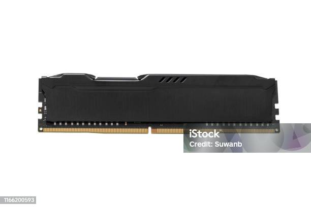 Ram Memory Backround Computer Ram Memory On The White Background Stock Photo - Download ...