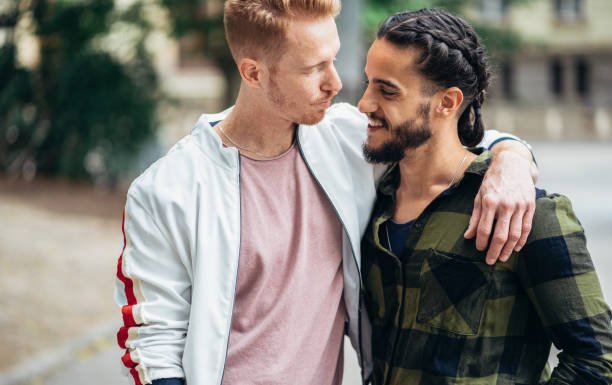 istock Happy gay couple 1166201477
