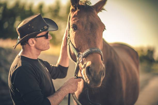 istock Cowboy and His Horse 1166202804