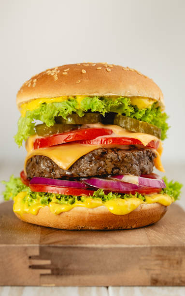 istock Fresh tasty burger 1166211760
