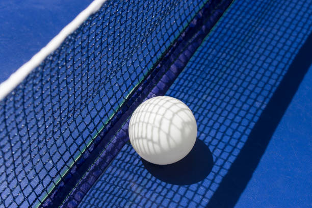 istock table tennis and racket with white ball 1166212716