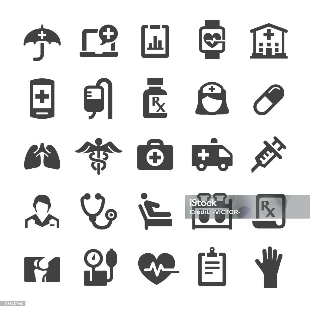 Health Care Icons - Smart Series Health Care, Icon stock vector