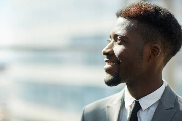 istock Smiling Afro-American businessman 1166218739