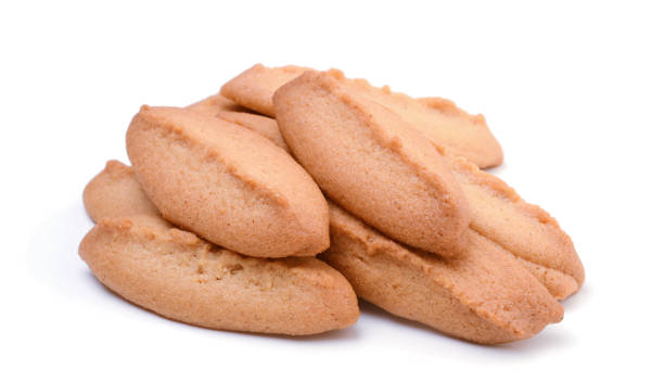 istock A pile of cookies isolated on a white 1166223710