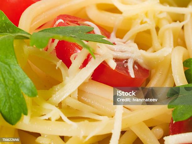 Pasta Collection Spaghetti With Cherry Tomatoes Stock Photo - Download Image Now - Cheese, Cherry Tomato, Close-up