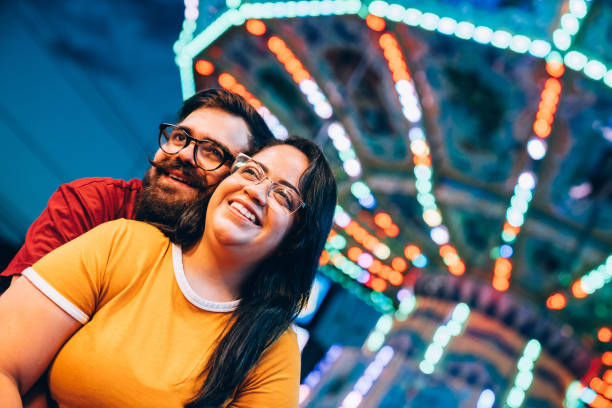istock Fun at the amusment park 1166230278
