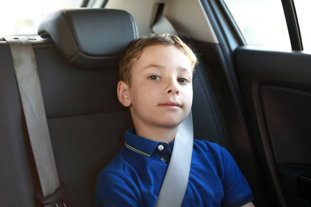 istock Child sitting in car 1166244225