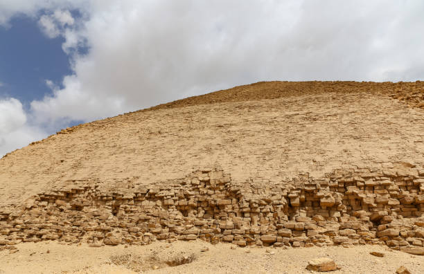 istock Bent Pyramid in Necropolis of Dahshur, Cairo, Egypt 1166246636