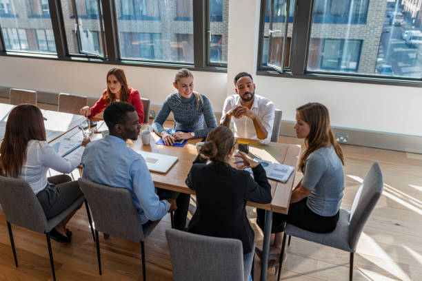 istock Businesswoman having a presentation 1166247777