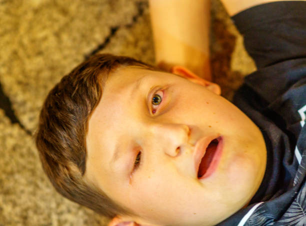 istock Disabled partially blind teenager 1166250280
