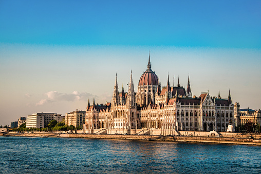 The Hungarian Parliament In Pest