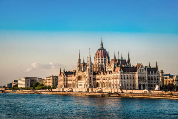 The Hungarian Parliament In Pest The Hungarian Parliament In Pest hungary stock pictures, royalty-free photos & images