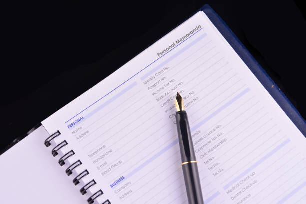 istock Personal information to be fill in - many uses for business 1166254448