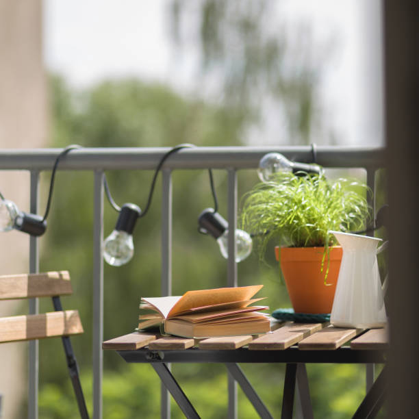 istock Leisure area on a balcony 1166255569
