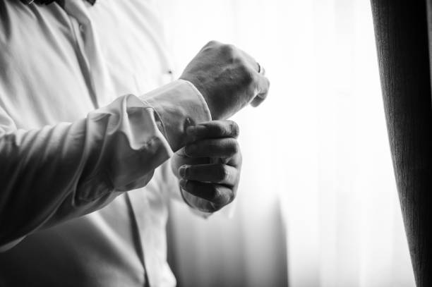 istock Groom Getting ready for his big day 1166257298