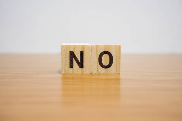 istock No Word on Wooden Block 1166258170