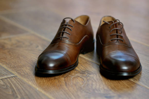 istock stylish brown men shoes 1166259132