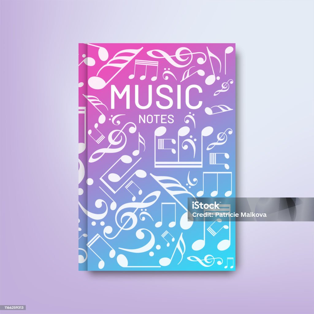 Ilustración de Diseño De Libros De Música Portada De Libro De Canciones Con  Notas y más Vectores Libres de Derechos de Póster - iStock