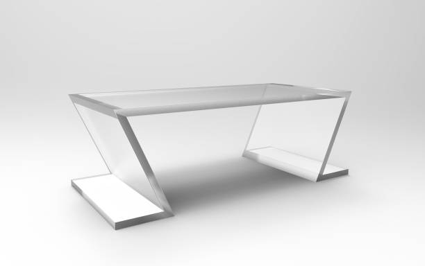 istock 3D illustration of a cool office table 1166259495