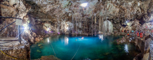 istock Cenote Xkeken and Samula, Yucatan, Mexico 1166261943