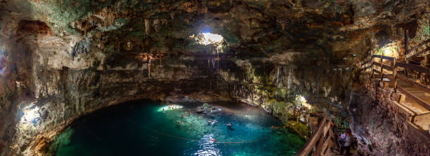 istock Cenote Xkeken and Samula, Yucatan, Mexico 1166261946
