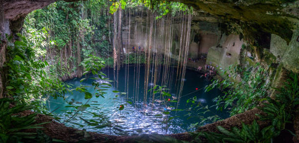 istock Cenote Chichen itza, Yucatan, Mexico 1166261958