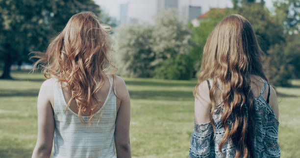 istock Female friends on summer walk 1166262873
