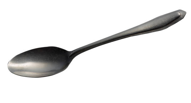 istock spoon isolated on white background. metal spoon. vintage spoon. 1166271293