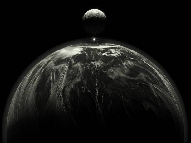 istock 3d art last second of planet earth apocalypse  moon almost fall down 1166272800