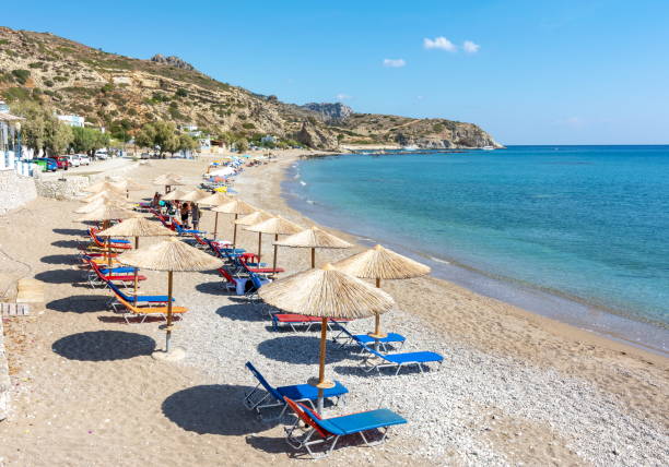 istock Stegna beach on Rhodes island, Greece 1166277514