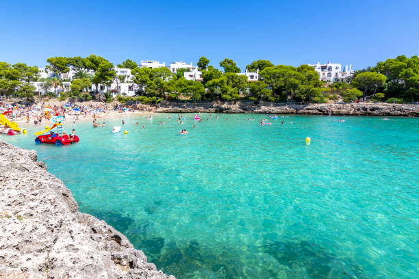 istock Cala Gran bay in Cala D'Or, Mallorca, Spain 1166277523