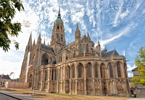Cathedral Notre-Dame in Bayeux, Normandy - France