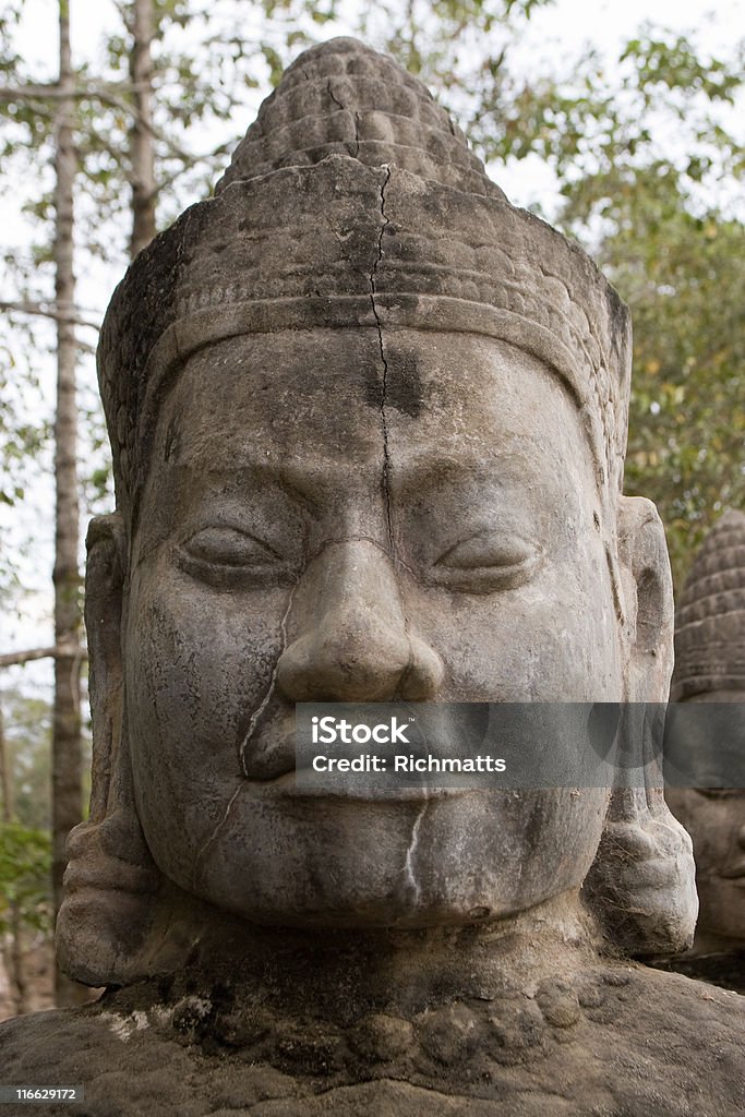 Angkor Thom in Cambogia - Foto stock royalty-free di Angkor
