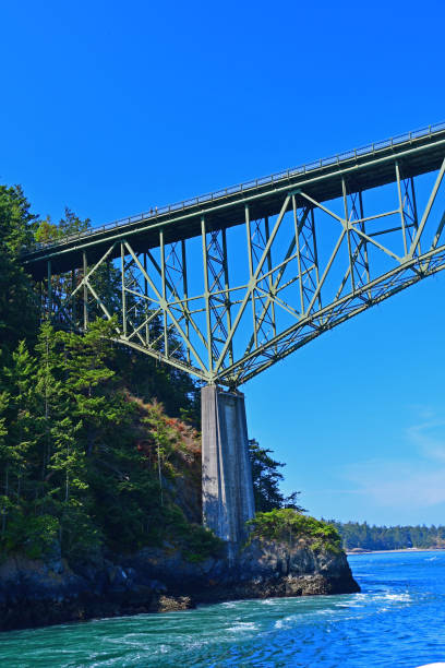istock Deception Pass Bridge near Whidbey Island, Washington 1166298458
