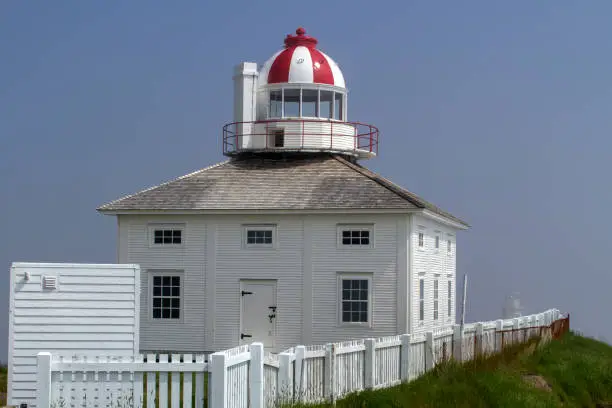 Photo of old lighthouse at Cape Spear