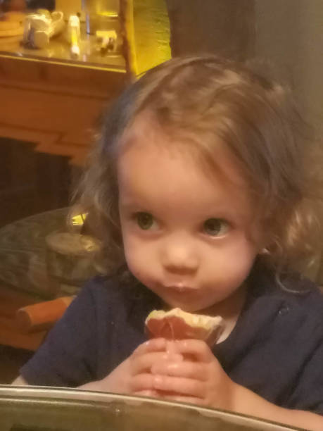 istock Toddler before and while eating an ice cream cone 1166307080