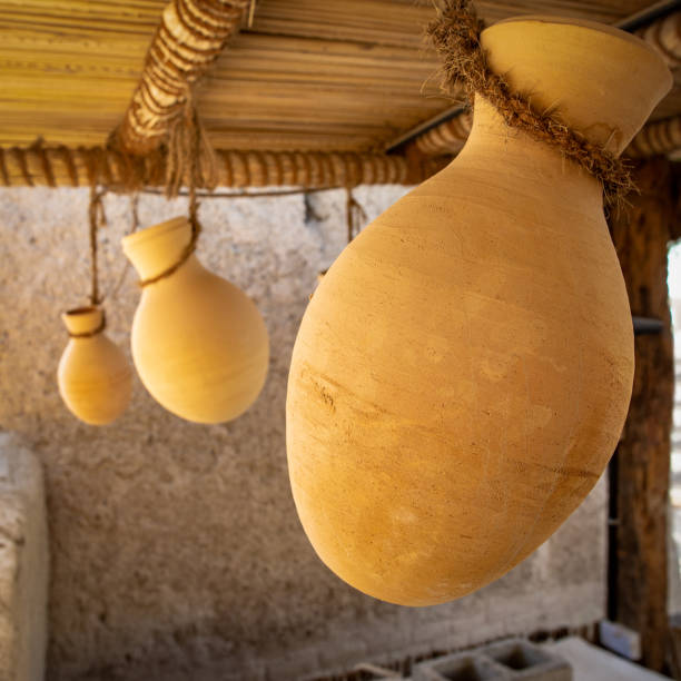 istock Traditional arabian water jugs, Al Ain, UAE 1166309813