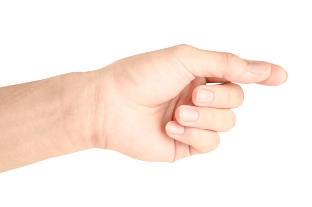 istock Hand hold virtual business card, credit card or blank paper 1166314976