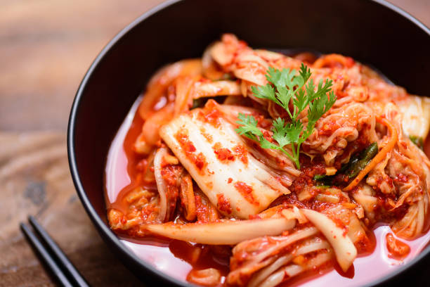 istock Kimchi cabbage, Korean food 1166315996