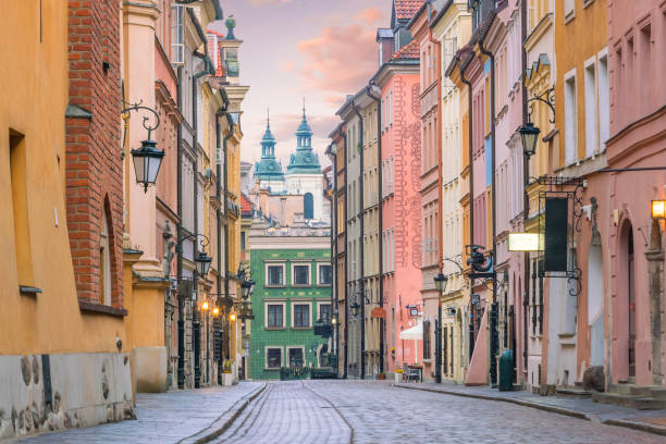 istock Old town in Warsaw, Poland 1166316683