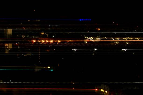 istock Urban Lights long exposure abstract photography 1166324896