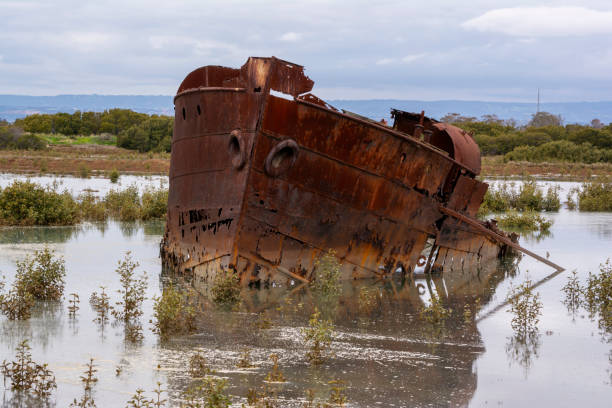 istock The Excelsior Shipwreck, Mutton Cove, Port Adelaide 1166326963