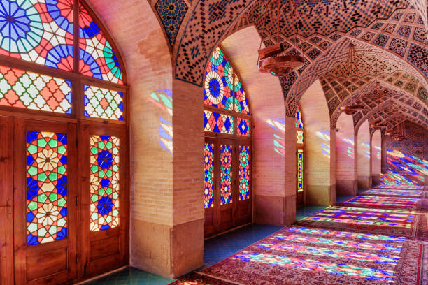 istock Fabulous view inside the Nasir al-Mulk Mosque, Shiraz, Iran 1166328126