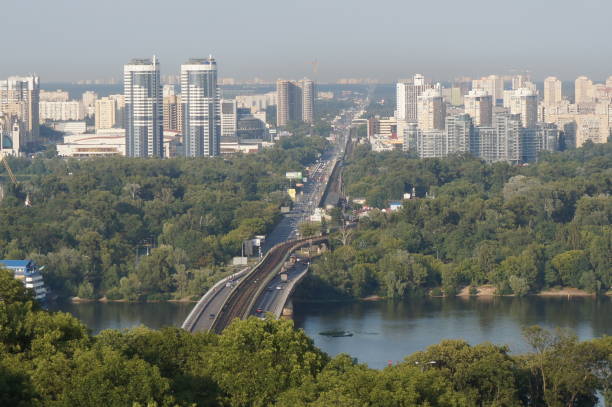 istock Aerial view of Kiev city 1166336830
