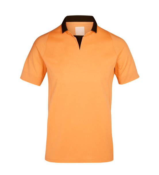 istock yellow t-shirt isolated on white background. 1166347182