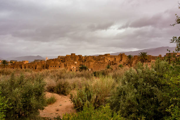 istock Landscape of the thousand kasbahs valley, Morocco 1166348751