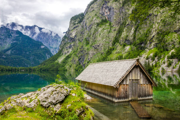 istock mountain lake Obersee in Alps 1166349997
