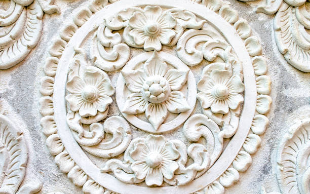 istock Decorative Temple Detail 1166350194