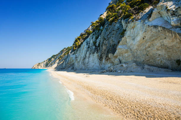 istock Egremni beach, Lefkada (Levkas) island, Greece 1166353624
