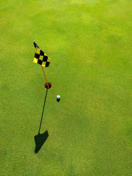 istock Ball on the putting green 1166354859